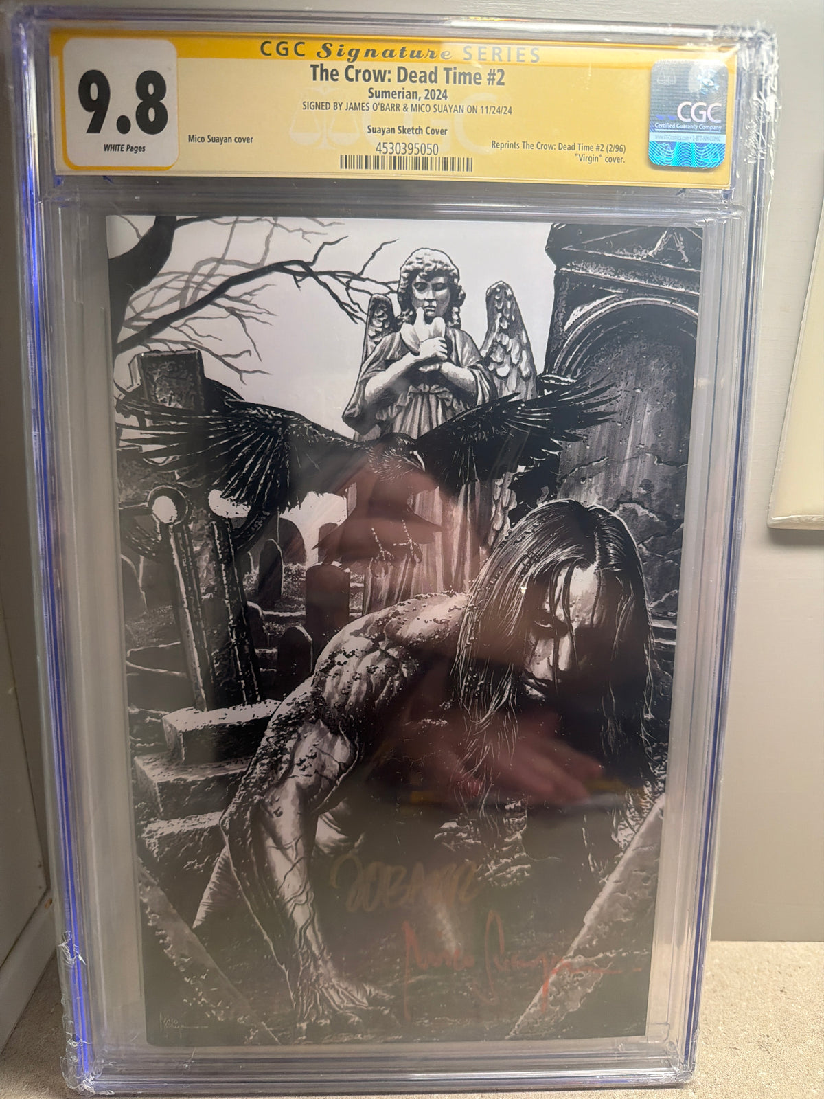 The Crow: Dead Time #2 - CGC 9.8 2x signed