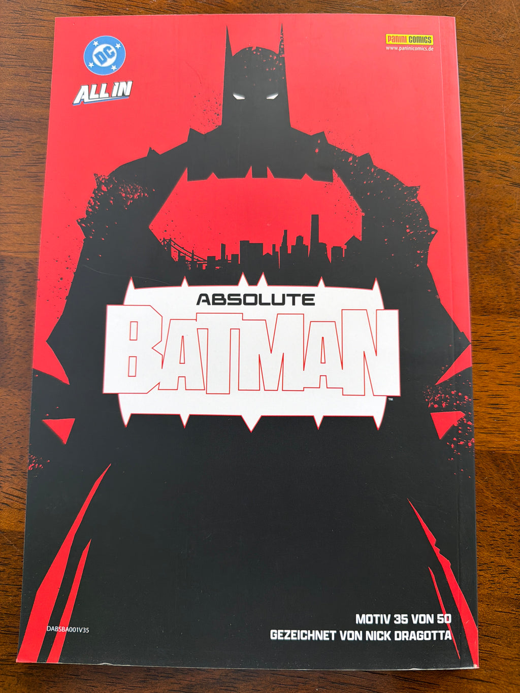 Absolute Batman - German Panini - Signed Scott Snyder w/COA