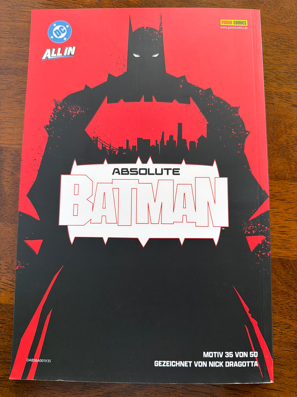 Absolute Batman - German Panini - Signed Scott Snyder w/COA