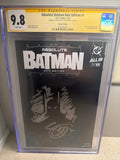 Absolute Batman Noir Edition - CGC 9.8 - Signed and Sketch Scott Snyder