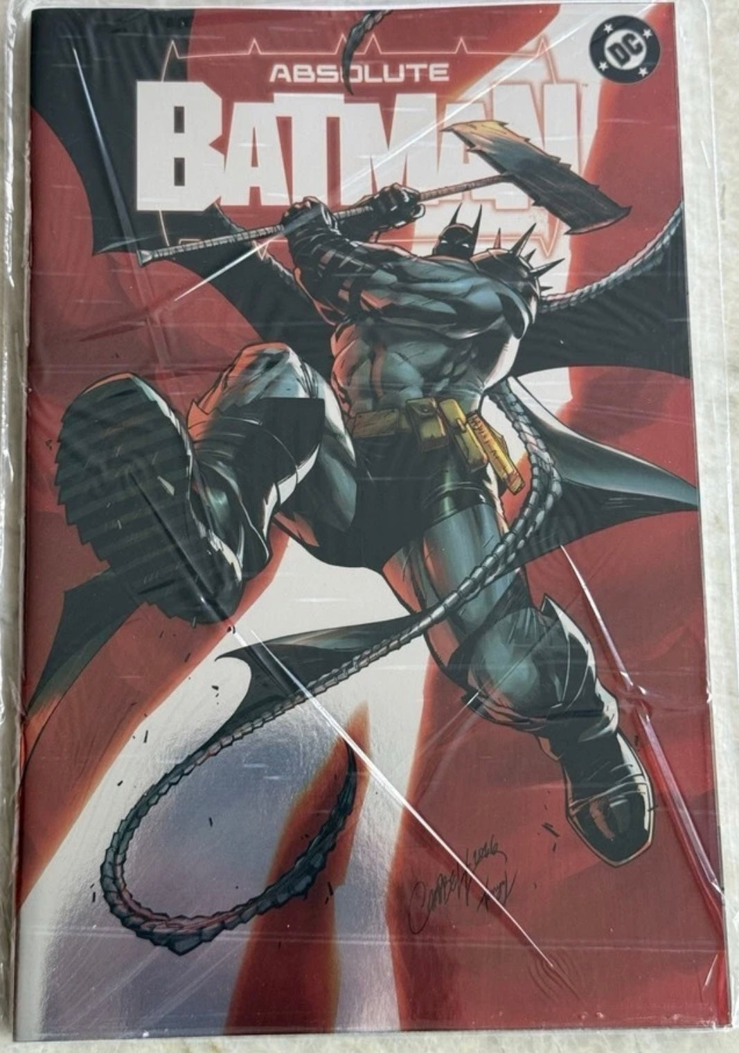 SDCC 2026 DC COMICS ABSOLUTE BATMAN #1 J SCOTT CAMPBELL FOIL VARIANT EXCLUSIVE